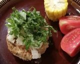豆腐入り和風ハンバーグ☆シソおろしポン酢作り方7写真