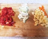 トマトと余った野菜で☆簡単ミネストローネ作り方1写真