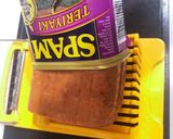 むすびメーカーで作るスパムおむすび作り方10写真