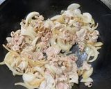 賄い！豚バラとニラの照り焼きカレー炒め作り方1写真