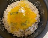 焦がしネギとさば缶のチャーハン作り方7写真