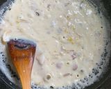とうもろこしとウインナーのクリームパスタ作り方4写真