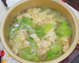 ☆たまごとレタスのスープ☆作り方3写真
