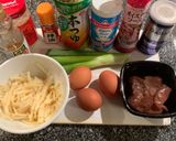 簡単！卵ときくらげの山東風炒め作り方1写真