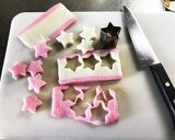七夕彩る☆蒲鉾&ニラで天の川&笹そうめん作り方2写真