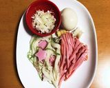 七夕彩る☆蒲鉾&ニラで天の川&笹そうめん作り方12写真