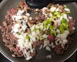 肉詰めバターナッツかぼちゃ作り方7写真