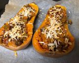 肉詰めバターナッツかぼちゃ作り方11写真