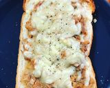 朝食にお魚を！鮭フレークトースト作り方5写真