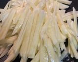 パプリカとジャガイモのきんぴら風作り方1写真
