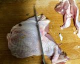 簡単！鶏モモ肉と玉ねぎの和風煮込み♪作り方2写真