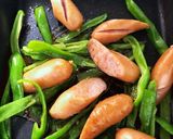 焼肉のたれでウインナーピーマン作り方3写真