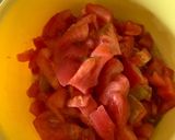 完熟トマトと新玉ねぎで作るトマトソース☆作り方1写真