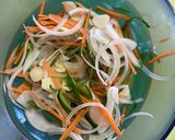 野菜たっぷり鯖の南蛮漬け作り方2写真