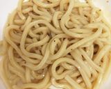 クリーム系ドレッシングを使うサラダうどん作り方2写真