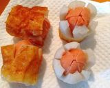 お弁当に可愛いお花♪(ちくわウインナー)作り方3写真