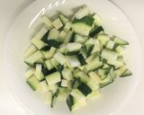 夏を乗り切る！夏野菜麻婆ソーメン作り方3写真