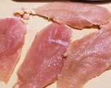 低糖質☆鶏むね肉のピザチキン作り方1写真