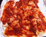 低糖質☆鶏むね肉のピザチキン作り方3写真