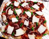 低糖質☆鶏むね肉のピザチキン作り方4写真