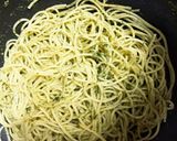 紫蘇胡麻ジェノベーゼパスタ作り方3写真