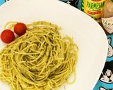 紫蘇胡麻ジェノベーゼパスタ作り方4写真