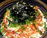 素麺の山形のだし乗せ韓国風の作り方作り方2写真