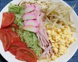 具沢山の冷やし中華うどん作り方22写真