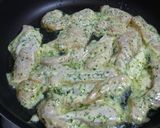 胸肉のあおさとり天♪揚げ焼きで♪米粉使用作り方6写真