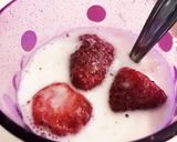 ひんやりイチゴラッシー作り方3写真