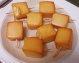 ストウブ鍋で☆ ころころスモークチーズ作り方12写真