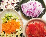 とうもろこしと夏野菜のキーマカレー作り方2写真