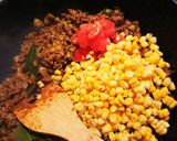 とうもろこしと夏野菜のキーマカレー作り方9写真