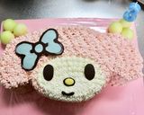 マイメロ ディ ケーキ作り方6写真