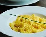モッツアレラとカボチャクリームのパスタ作り方6写真
