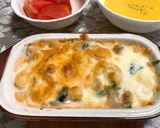 鶏肉とマカロニのグラタン作り方10写真