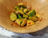 ピリ辛サラダ作り方1写真