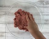 椎茸粉で美味しい合挽ハンバーグ作り方2写真