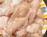 全てレンジ胸肉なす梅生姜照り焼青椒肉絲風作り方9写真