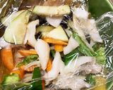 全てレンジ胸肉なす梅生姜照り焼青椒肉絲風作り方14写真