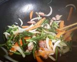焼きそばの麺で♪簡単ナポリタン風作り方2写真
