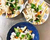 レンジ肉なしフレッシュトマト豆腐春炒め煮作り方9写真