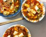 レンジ肉なしフレッシュトマト豆腐春炒め煮作り方18写真