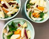 レンジさつま芋豚こまビビンバ味青椒肉絲風作り方11写真