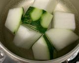 乾燥小海老の冷やし冬瓜。作り方2写真