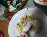 ファルファッレDe鯖缶クリーム・パスタ作り方9写真