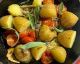 セミドライトマトとポテトのソテー作り方9写真