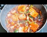 揚げ豆腐と青菜の煮込み作り方8写真