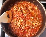 お店の味◎トマトソースのボロネーゼパスタ作り方7写真