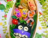 ジャムおじさんとバタコさん弁当作り方27写真